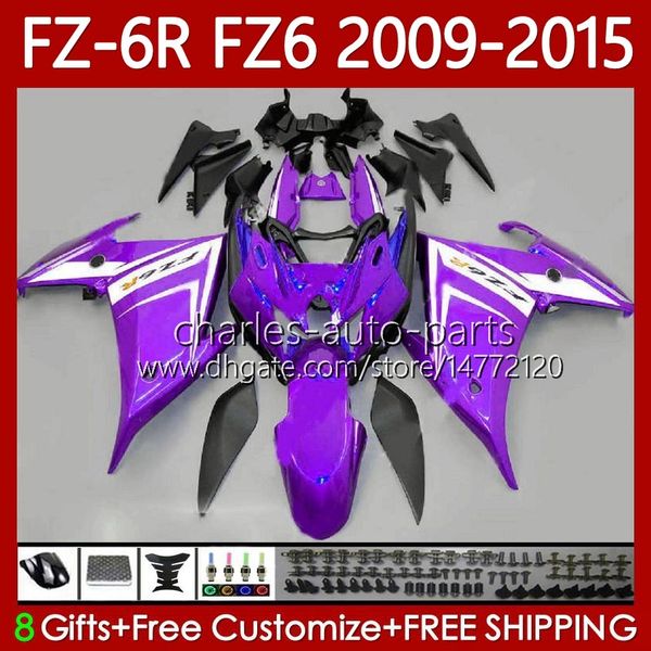oem fairings for yamaha fz 6r 6n 6 fz6 r n 600 fz-6r fz600 fz6r 2009 2010 2011 2012 2013 2014 2015 body new purple 103no.127 fz-6n 09 10 11