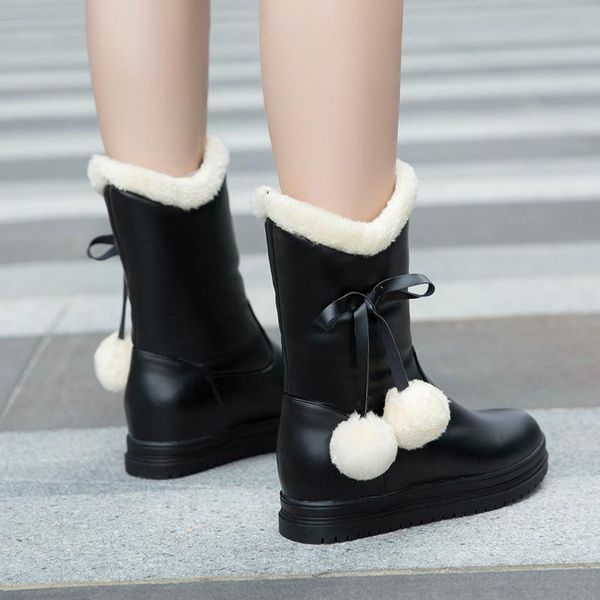 ymechic 2020 fashion pink white black lolita girls shoes winter butterfly-knot plush ball ladies ankle snow boots plus size 43
ymechic 2020 fashion pink white black lolita girls shoes winter butterfly-knot plush ball ladies ankle snow boots plus size 43