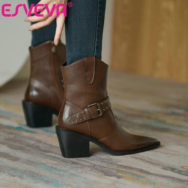 boots esveva 2021 pointed toe pu leather classic fashion square high heel ankle black platform women big size 34-43
boots esveva 2021 pointed toe pu leather classic fashion square high heel ankle black platform women big size 34-43