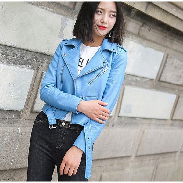 leather jacket for women fashion pu jackets solid motorcycle faux biker short coat soft turn-down collar female leather 1, Black;brown
leather jacket for women fashion pu jackets solid motorcycle faux biker short coat soft turn-down collar female leather 1, Black;brown