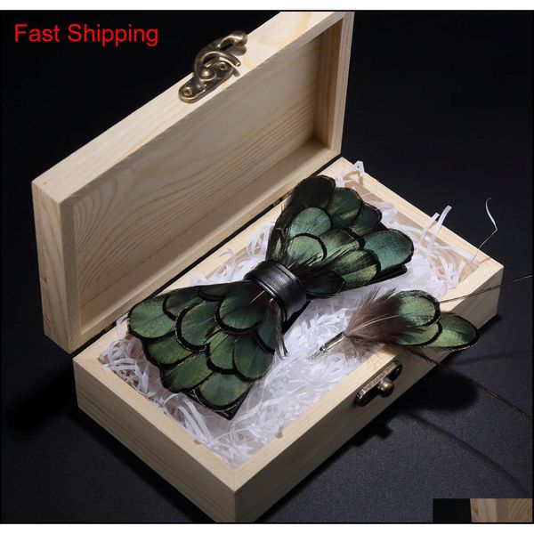 new design natural brid feather bow tie brooch set green brown hand made bowtie ser for wedding par qyldsy bdehome, Black;gray
new design natural brid feather bow tie brooch set green brown hand made bowtie ser for wedding par qyldsy bdehome, Black;gray