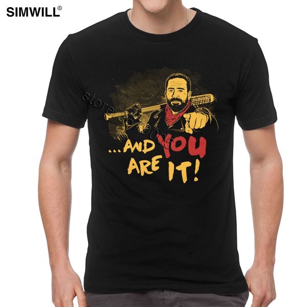 sport stylish the walking dead t-shirt men leisure cotton t shirt o neck negan tee and you are it lucille tees funny tv apparel
sport stylish the walking dead t-shirt men leisure cotton t shirt o neck negan tee and you are it lucille tees funny tv apparel