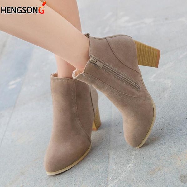 boots fashion spring women ankle pointed toe zipper thick square heel ladies worker black size 35-40
boots fashion spring women ankle pointed toe zipper thick square heel ladies worker black size 35-40