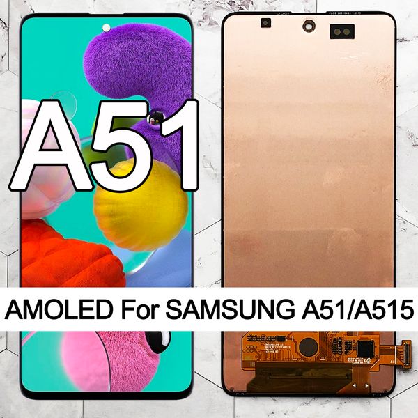 original super amoled 6.5'' display for samsung galaxy a51 lcd a515 a515f/ds a515fd touch screen with frame digitizer assembly
original super amoled 6.5'' display for samsung galaxy a51 lcd a515 a515f/ds a515fd touch screen with frame digitizer assembly