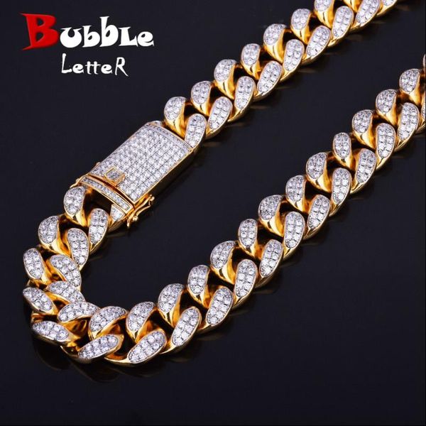 chains finish men's 20mm heavy iced zircon miami cuban link necklace choker bling hip hop jewelry gold silver chain 18" 20"
chains finish men's 20mm heavy iced zircon miami cuban link necklace choker bling hip hop jewelry gold silver chain 18" 20"