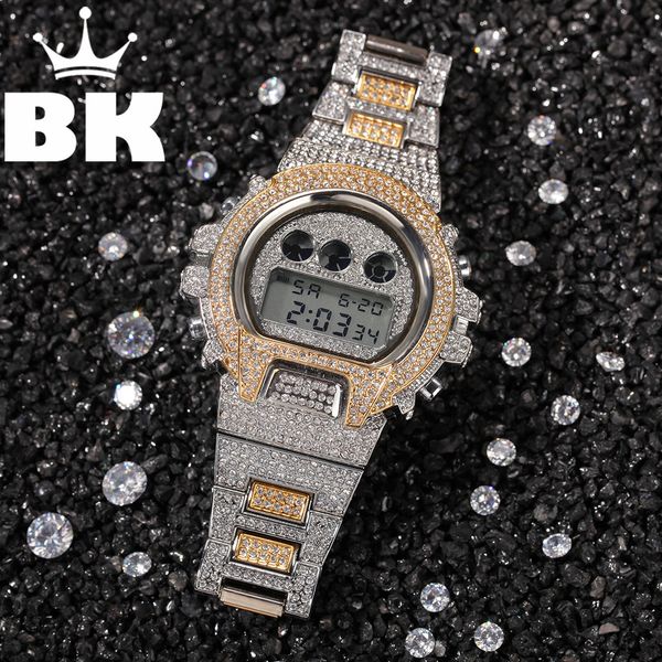 hip hop full iced out men watches stainless steel fashion luxury rhinestones quartz square wristwatches business watch 0927, Silver
hip hop full iced out men watches stainless steel fashion luxury rhinestones quartz square wristwatches business watch 0927, Silver