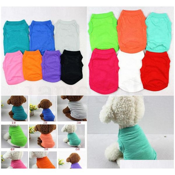 pet t shirts summer solid dog clothes fashion shirts vest cotton clothes dog puppy small dog clothes pet apparel dc423 gnbvl
pet t shirts summer solid dog clothes fashion shirts vest cotton clothes dog puppy small dog clothes pet apparel dc423 gnbvl