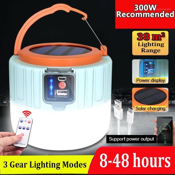 portable lanterns solar led camping light 300w usb rechargeable bulb for outdoor tent lamp remote control emergency lights bbq1
portable lanterns solar led camping light 300w usb rechargeable bulb for outdoor tent lamp remote control emergency lights bbq1