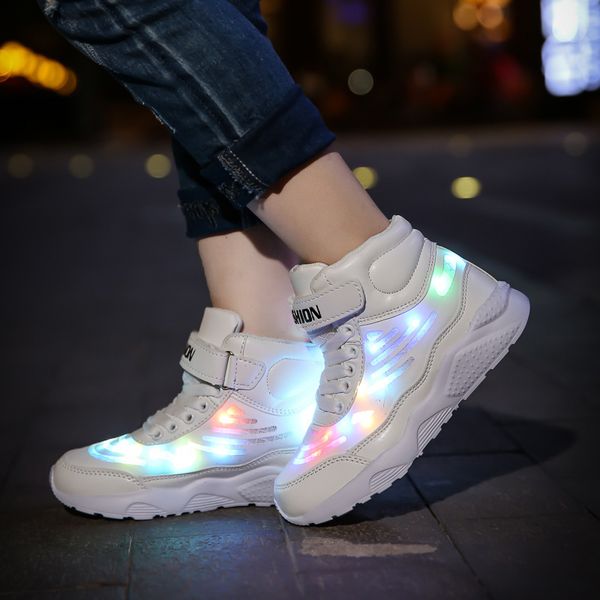 children's luminous shoes led upper bright sneakers for boys girls gorgeous light up usb charging noctilucent shoes lamp d02201 1029, Black;red
children's luminous shoes led upper bright sneakers for boys girls gorgeous light up usb charging noctilucent shoes lamp d02201 1029, Black;red