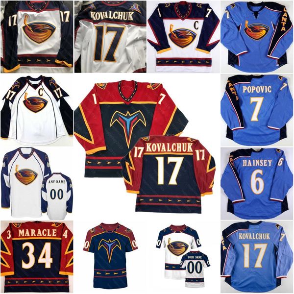 atlanta thrashers ilya kovalchuk marian hossa dany heatley zach bogosian johan hedberg kari lehtonen chris thorburn chelios popovic jersey, Black
atlanta thrashers ilya kovalchuk marian hossa dany heatley zach bogosian johan hedberg kari lehtonen chris thorburn chelios popovic jersey, Black