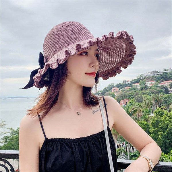 designer hats caps women roll women's summer sun protection korean style big edge all-match cool cool hat wave edge foldable sun hat, Blue;gray
designer hats caps women roll women's summer sun protection korean style big edge all-match cool cool hat wave edge foldable sun hat, Blue;gray