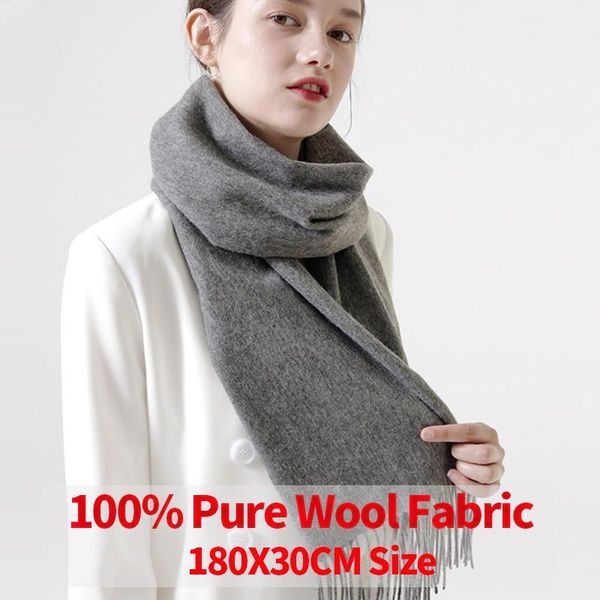 scarves 100% pure wool scarf and shawl winter men women solid brown echarpe wraps for ladies with tassel warm wool1, Blue;gray
scarves 100% pure wool scarf and shawl winter men women solid brown echarpe wraps for ladies with tassel warm wool1, Blue;gray