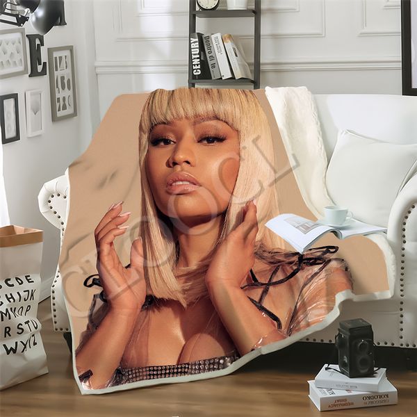 cloocl hip hop rapper nicki minaj fashion blanket 3d print double layer sherpa blanket on bed home textiles dreamlike style
cloocl hip hop rapper nicki minaj fashion blanket 3d print double layer sherpa blanket on bed home textiles dreamlike style