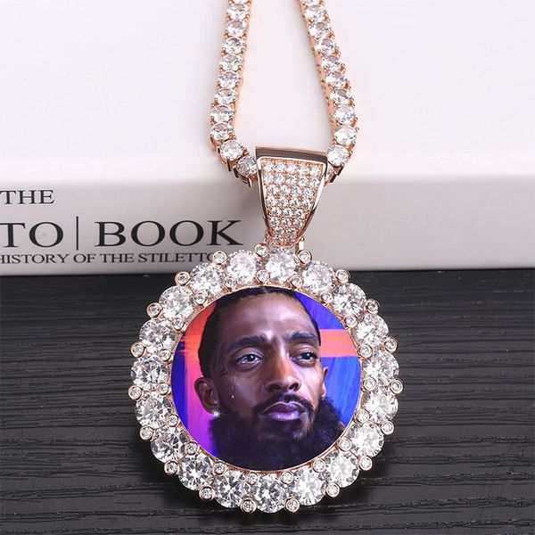 dnschic hip hopcustom p pendant memory medallion iced out roundness solid back micro-inlaid zircon with chain for men womenq0115, Golden;silver
dnschic hip hopcustom p pendant memory medallion iced out roundness solid back micro-inlaid zircon with chain for men womenq0115, Golden;silver