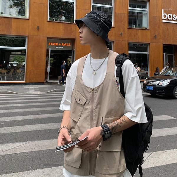2020 new summer korean couple harajuku loose casual japanese solid color original retro street vest1, Black;white
2020 new summer korean couple harajuku loose casual japanese solid color original retro street vest1, Black;white