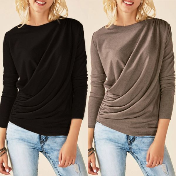 2020 new fashion ruffled crew neck long sleeve 2020 new fashion ruffled crew neck long t-shirt sleeve t-shirt fflyy, White
2020 new fashion ruffled crew neck long sleeve 2020 new fashion ruffled crew neck long t-shirt sleeve t-shirt fflyy, White