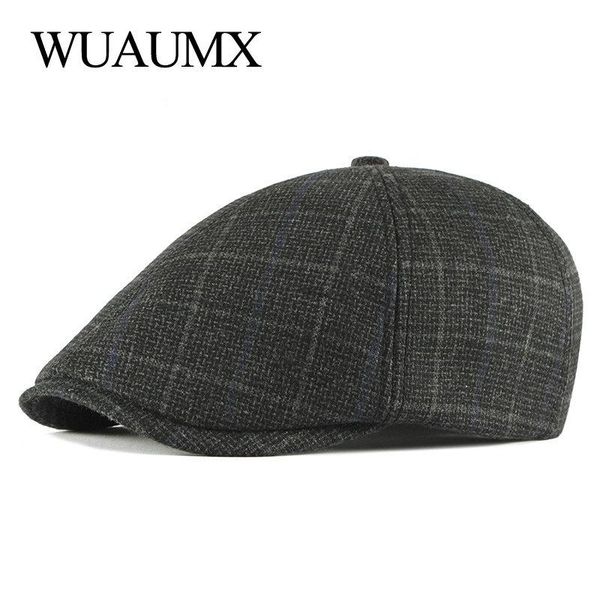 berets wuaumx autumn winter beret hats for men visor british peaked flat ivy cap elderly duckbill hat middle-aged casquette, Blue;gray
berets wuaumx autumn winter beret hats for men visor british peaked flat ivy cap elderly duckbill hat middle-aged casquette, Blue;gray
