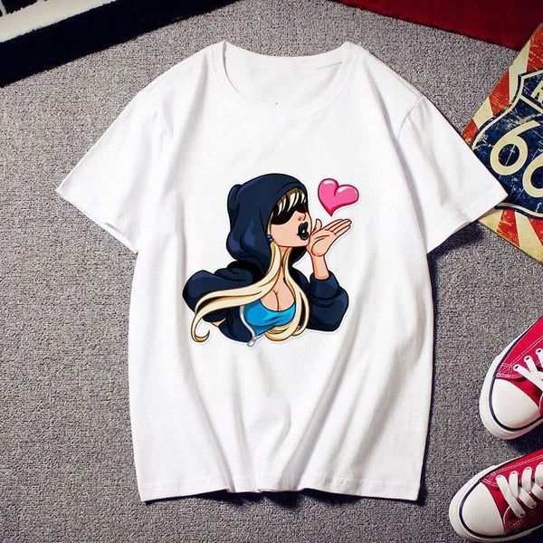 women's t-shirt summer personality girl printing harajuku t-shirt thin section short-sleeved hipster t-shirt white women's c
women's t-shirt summer personality girl printing harajuku t-shirt thin section short-sleeved hipster t-shirt white women's c