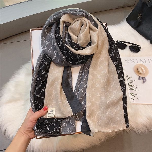 visual system atmosphere fashion cotton hemp scarf women spring and autumn korean version versatile color matching shawl winter warm silk, Blue;gray
visual system atmosphere fashion cotton hemp scarf women spring and autumn korean version versatile color matching shawl winter warm silk, Blue;gray