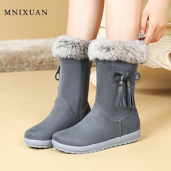 mnixuan comfortable warm plush winter women shoes fur snow boots 2020 new flat platform girls fringed booties big size 42, Black
mnixuan comfortable warm plush winter women shoes fur snow boots 2020 new flat platform girls fringed booties big size 42, Black