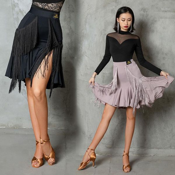 latin dance women practice skirt professional training clothes samba salsa rumba performance fringed latin skirt black bl50981, Black;red
latin dance women practice skirt professional training clothes samba salsa rumba performance fringed latin skirt black bl50981, Black;red