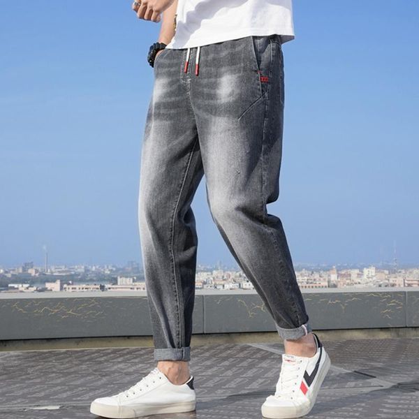 s-7xl loose stretch nine-point high-quality men jeans denim new brand fashion casual large size, Blue
s-7xl loose stretch nine-point high-quality men jeans denim new brand fashion casual large size, Blue