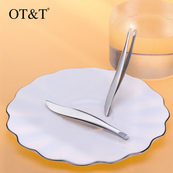 ot&t exquisite slant eyebrow tweezers makeup remover precision stainless steel curved eyebrows styles face hair tweezers tool 0291
ot&t exquisite slant eyebrow tweezers makeup remover precision stainless steel curved eyebrows styles face hair tweezers tool 0291