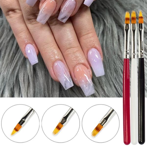 nail brushes 1pcs ombre brush pen gradient drawing diy art painting wooden handle nylon hair black white manicure tools nl285, Yellow
nail brushes 1pcs ombre brush pen gradient drawing diy art painting wooden handle nylon hair black white manicure tools nl285, Yellow