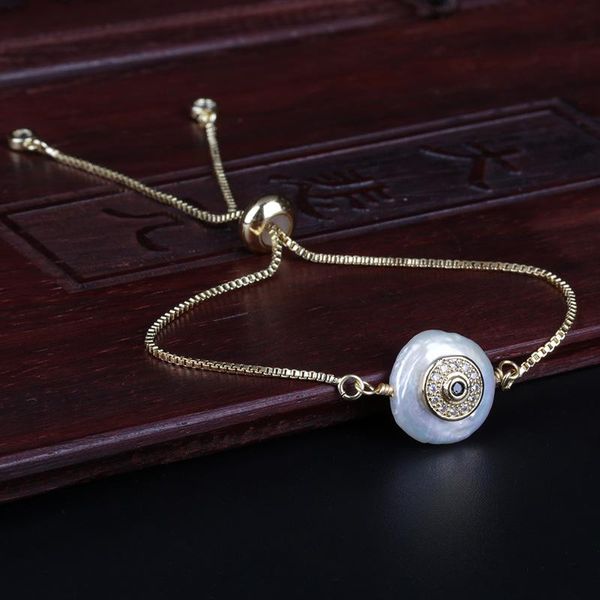 link, chain black white cz pave evil eye protection charm natural flat freshwater pearl bead link bracelet for women wedding birthday gift
link, chain black white cz pave evil eye protection charm natural flat freshwater pearl bead link bracelet for women wedding birthday gift
