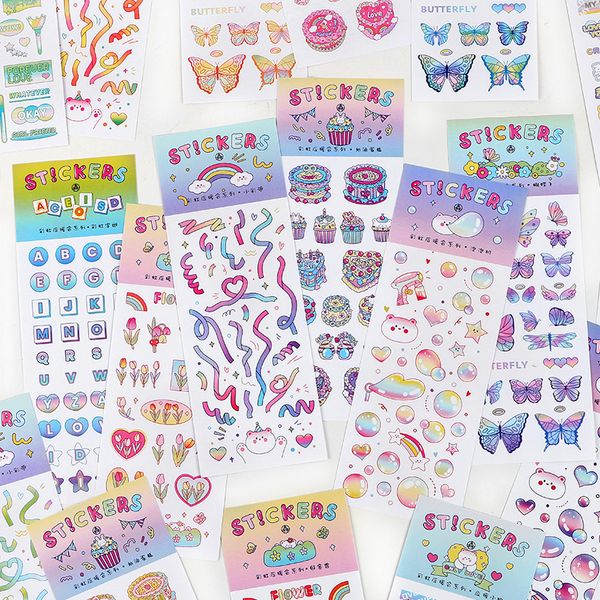 new self-adhesive sticker rainbow ribbon series decorative diary scrapbook self-adhesive diy stationery sticker aesthetics
new self-adhesive sticker rainbow ribbon series decorative diary scrapbook self-adhesive diy stationery sticker aesthetics
