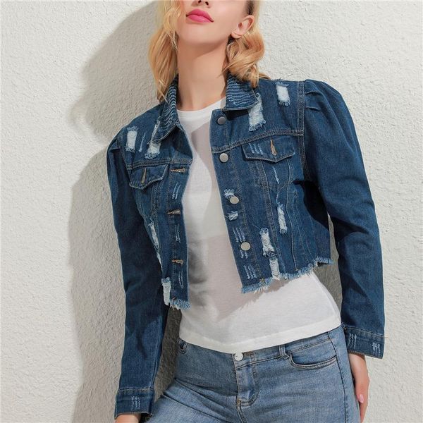 winter autumn women coat vintage casual short denim jacket denim collar street clothing women ripped jacket1, Black;brown
winter autumn women coat vintage casual short denim jacket denim collar street clothing women ripped jacket1, Black;brown