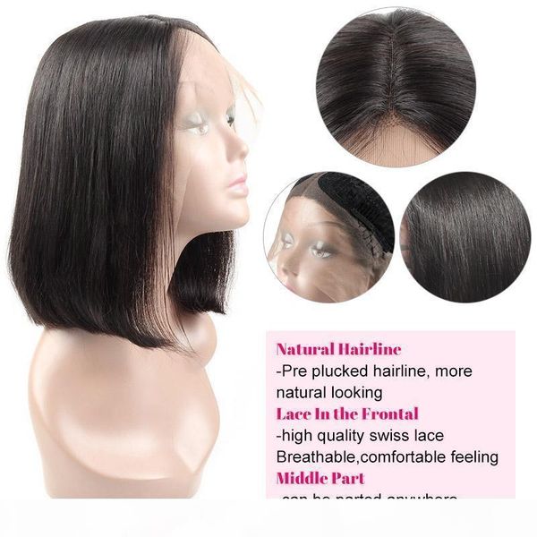 t lace short bob wig 8-14inch straight human hair wigs brazilian virgin human hair lace front wigs swiss lace frontal wig, Black;brown
t lace short bob wig 8-14inch straight human hair wigs brazilian virgin human hair lace front wigs swiss lace frontal wig, Black;brown
