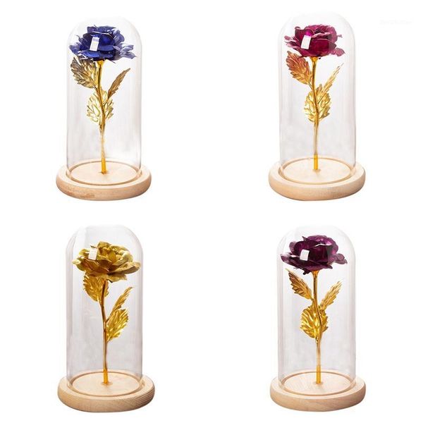 decorative flowers & wreaths handmade 24k gold plating rose flower saved on wooden base with led light strings forever romantic gift valenti
decorative flowers & wreaths handmade 24k gold plating rose flower saved on wooden base with led light strings forever romantic gift valenti
