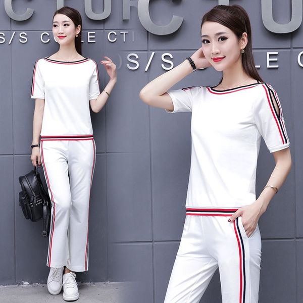 p9ih2 sportswear women's social 2019 new slim summer clothing pants fashion two pieces of wide leg casual split sleeve short wide leg p, Gray
p9ih2 sportswear women's social 2019 new slim summer clothing pants fashion two pieces of wide leg casual split sleeve short wide leg p, Gray