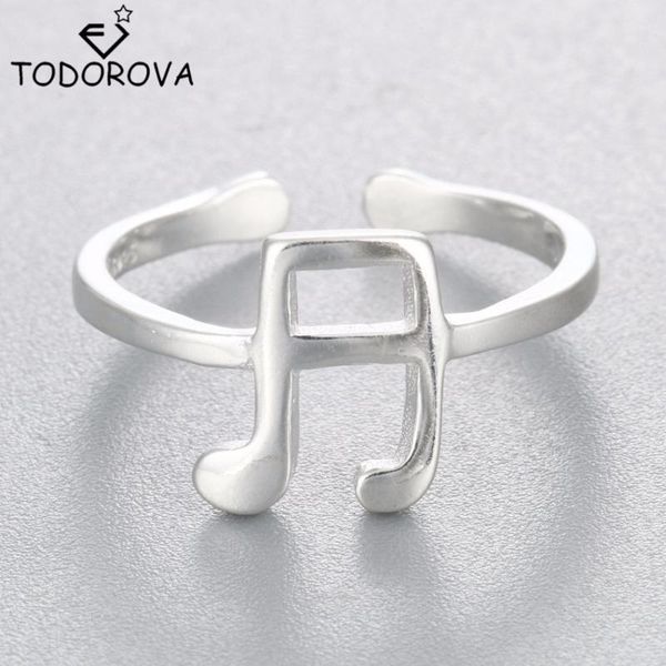 todorova lovely music sign note rings for girls christmas gift statement jewelry adjustable size open ring, Golden;silver 
todorova lovely music sign note rings for girls christmas gift statement jewelry adjustable size open ring, Golden;silver
