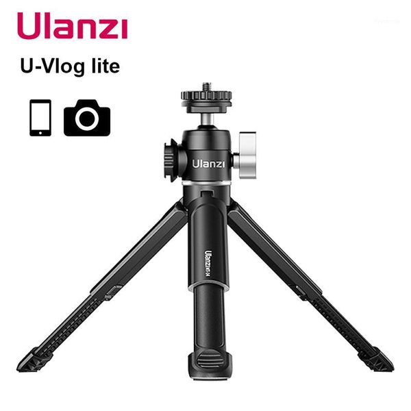 ulanzi u-vlog lite extendable dual cold shoe ball head volg tripod for smart phone sony canon nikon dslr camera accessories1
ulanzi u-vlog lite extendable dual cold shoe ball head volg tripod for smart phone sony canon nikon dslr camera accessories1