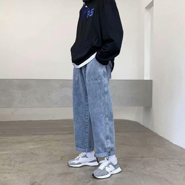 autumn jeans male student ins korean version of the trend loose casual wild straight nine-point pants tide brand long kg-881, Blue
autumn jeans male student ins korean version of the trend loose casual wild straight nine-point pants tide brand long kg-881, Blue
