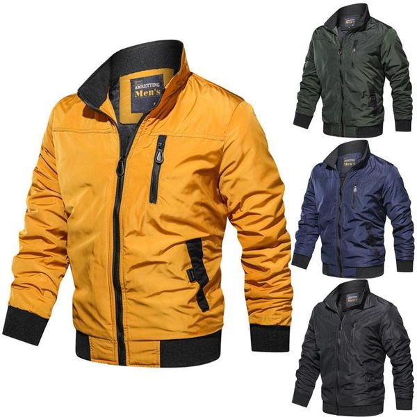 men jacket winter 2020 casual outwear pure color zipper parka jacket thick breathable coat jackets male #sh, Black
men jacket winter 2020 casual outwear pure color zipper parka jacket thick breathable coat jackets male #sh, Black