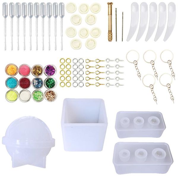 qiaoqiao diy jewelry casting molds tools kit egg ball round square silicone jewelry resin molds wmtkkx bdesybag, Black
qiaoqiao diy jewelry casting molds tools kit egg ball round square silicone jewelry resin molds wmtkkx bdesybag, Black