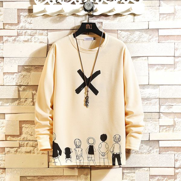 2021 new autumn spring black white tshirt tees classic style brand fashion clothes oversize m-5xl o neck long sleeve t shirt men's ivsc, White;black
2021 new autumn spring black white tshirt tees classic style brand fashion clothes oversize m-5xl o neck long sleeve t shirt men's ivsc, White;black