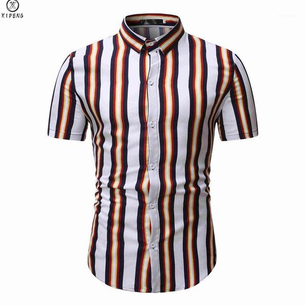 men's casual shirts 2021 summer fashion striped shirt men short sleeve clothes slim fit social imported china1, White;black
men's casual shirts 2021 summer fashion striped shirt men short sleeve clothes slim fit social imported china1, White;black