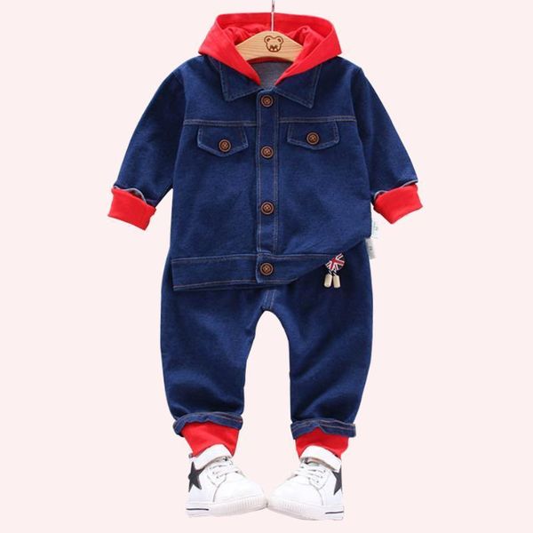 clothing sets baby clothes denim jacket & jeans 2 pcs suit for boys patchwork hooded spring autumn casual boy1, White
clothing sets baby clothes denim jacket & jeans 2 pcs suit for boys patchwork hooded spring autumn casual boy1, White