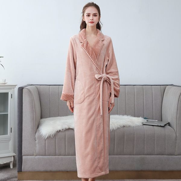 2021 new women kimono bathrobe gown coral fleece sleepwear lovers solid home clothes oversize 3xl thicken nightgown nightwear, Black;red
2021 new women kimono bathrobe gown coral fleece sleepwear lovers solid home clothes oversize 3xl thicken nightgown nightwear, Black;red