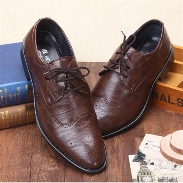 movechain classical men's dress wedding flats man business office oxfords mens casual leather vintage carved brogue shoes, Black
movechain classical men's dress wedding flats man business office oxfords mens casual leather vintage carved brogue shoes, Black