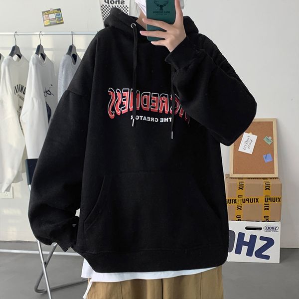 privathinker harajuku letter printed men's hoodies autumn winter warm fleece men casual sweatshirts cotton hooded mal c0127, Black
privathinker harajuku letter printed men's hoodies autumn winter warm fleece men casual sweatshirts cotton hooded mal c0127, Black
