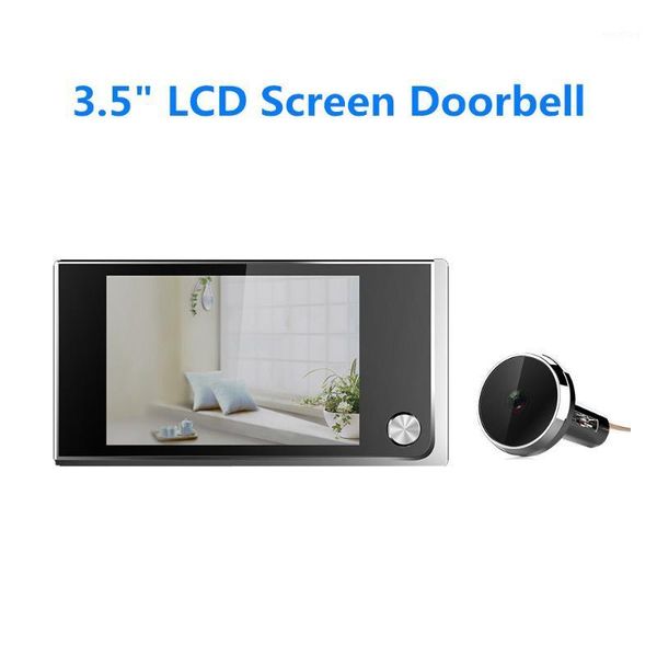 3.5 inch lcd screen bell door digital door viewer peephole camera camera doorbell bell1