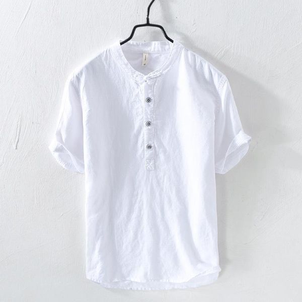 linen men's t-shirt 2020 new cotton and linen short sleeves multicolor large size, White;black
linen men's t-shirt 2020 new cotton and linen short sleeves multicolor large size, White;black