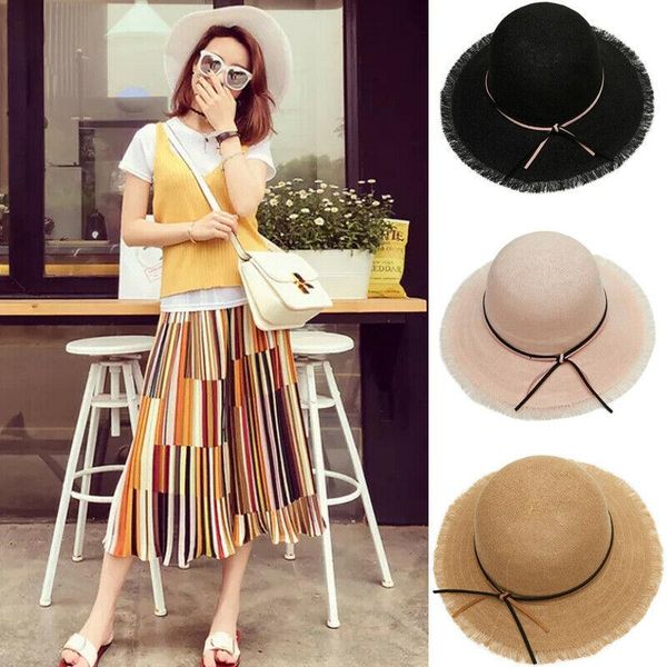 wide brim hats arrival summer floppy straw hat women a ladies cap handmade casual beach sun foldable, Blue;gray
wide brim hats arrival summer floppy straw hat women a ladies cap handmade casual beach sun foldable, Blue;gray