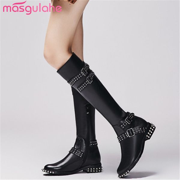 boots masgulahe round toe 2021 winter genuine leather knee high med heels womens fashion, Black
boots masgulahe round toe 2021 winter genuine leather knee high med heels womens fashion, Black