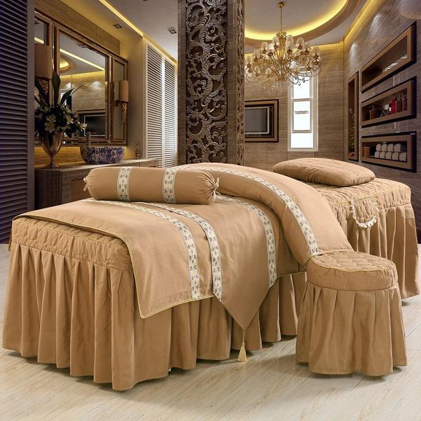 bedding sets 4pcs/set brief massage bed skirt for beauty treatment salon duvet cover pillowcase stool set 4pcs #601
bedding sets 4pcs/set brief massage bed skirt for beauty treatment salon duvet cover pillowcase stool set 4pcs #601